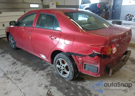 2009 Toyota Corolla S/Le/Xle z USA, uszkodzony, nr VIN 2T1BU40E99C174216